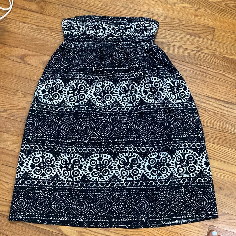 Vintage Anthropologie strapless dress size 4